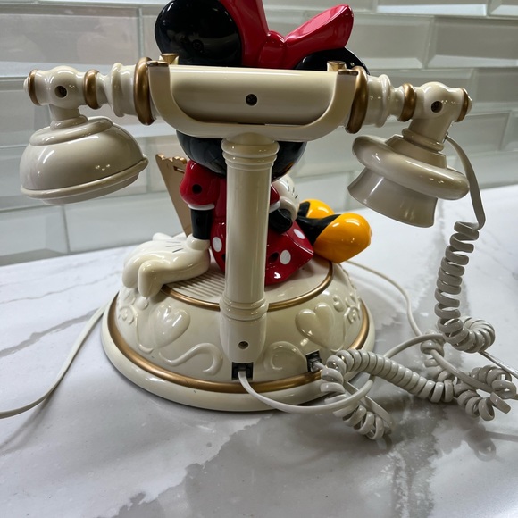 Minnie Mouse Authentic Disney talking phone ☎️ plug in Vintage,adorable WORKS! - Picture 4 of 9